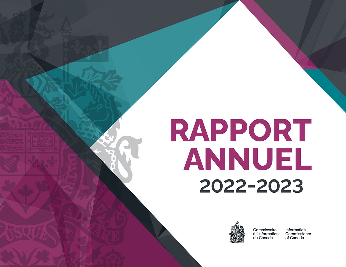 Couverture avant du rapport annuel 2022-2023