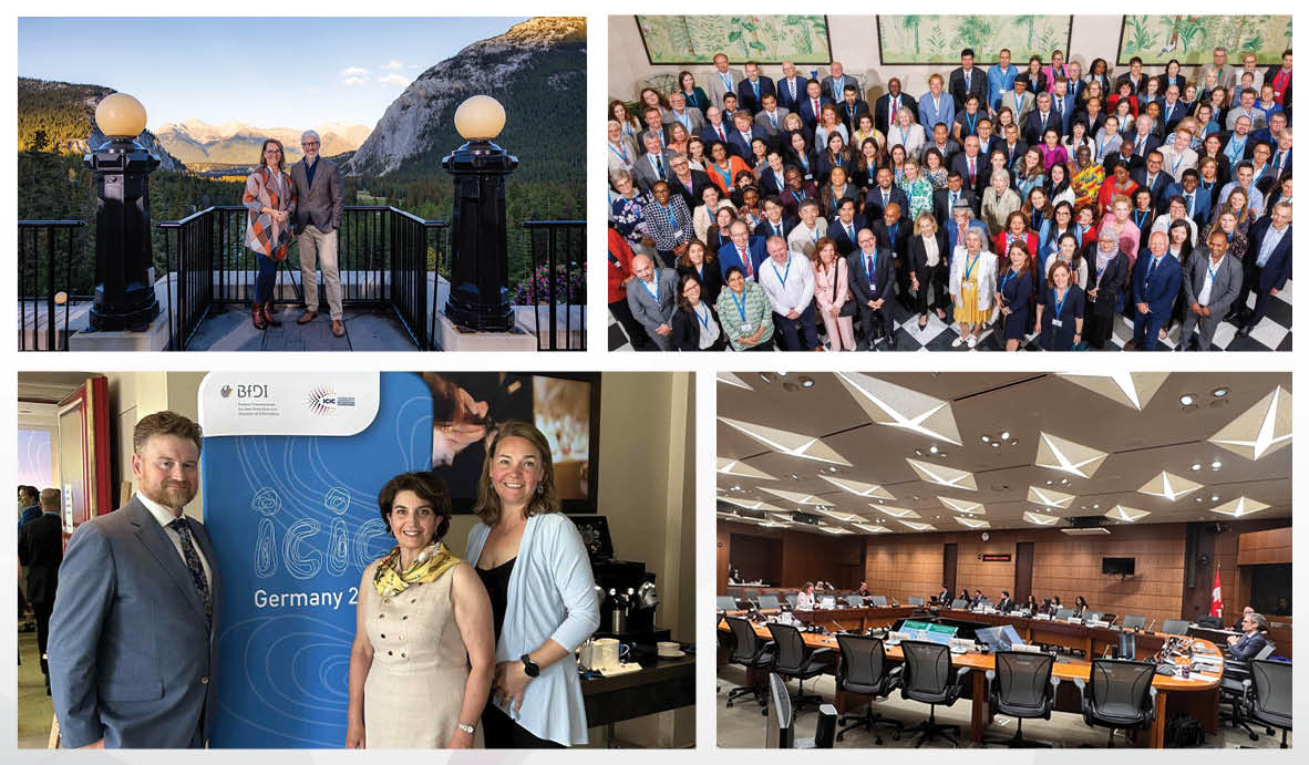 Mosaic of photos from different events.