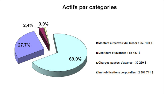 Actifs par catégories